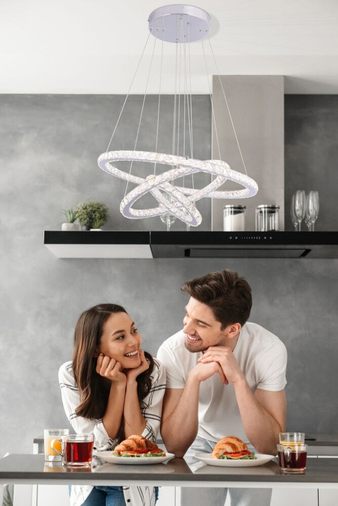 Riippuvalaisin Globo Marilyn I kromi Ø 70 cm