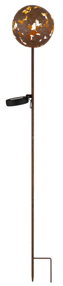 Solar Globo valopallo vaahtera ruosteen värinen Ø 12 cm