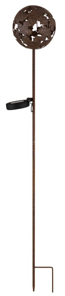 Solar Globo valopallo vaahtera ruosteen värinen Ø 12 cm