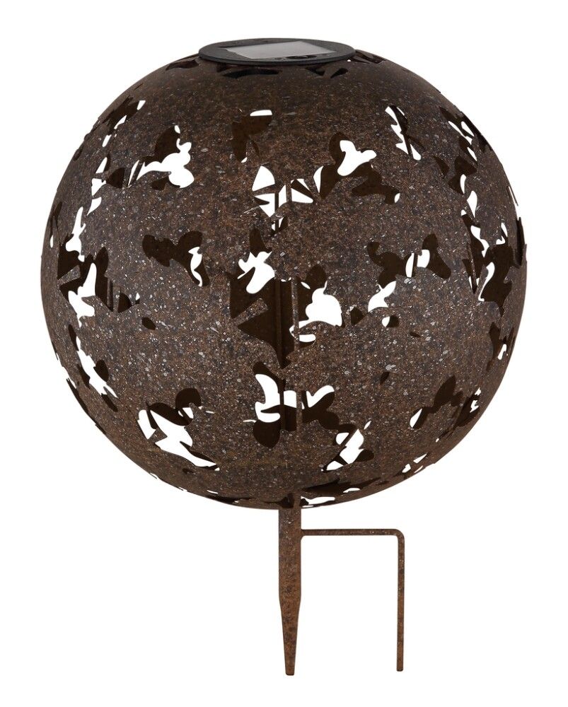 Solar Globo valopallo vaahtera ruosteen värinen Ø 27 cm