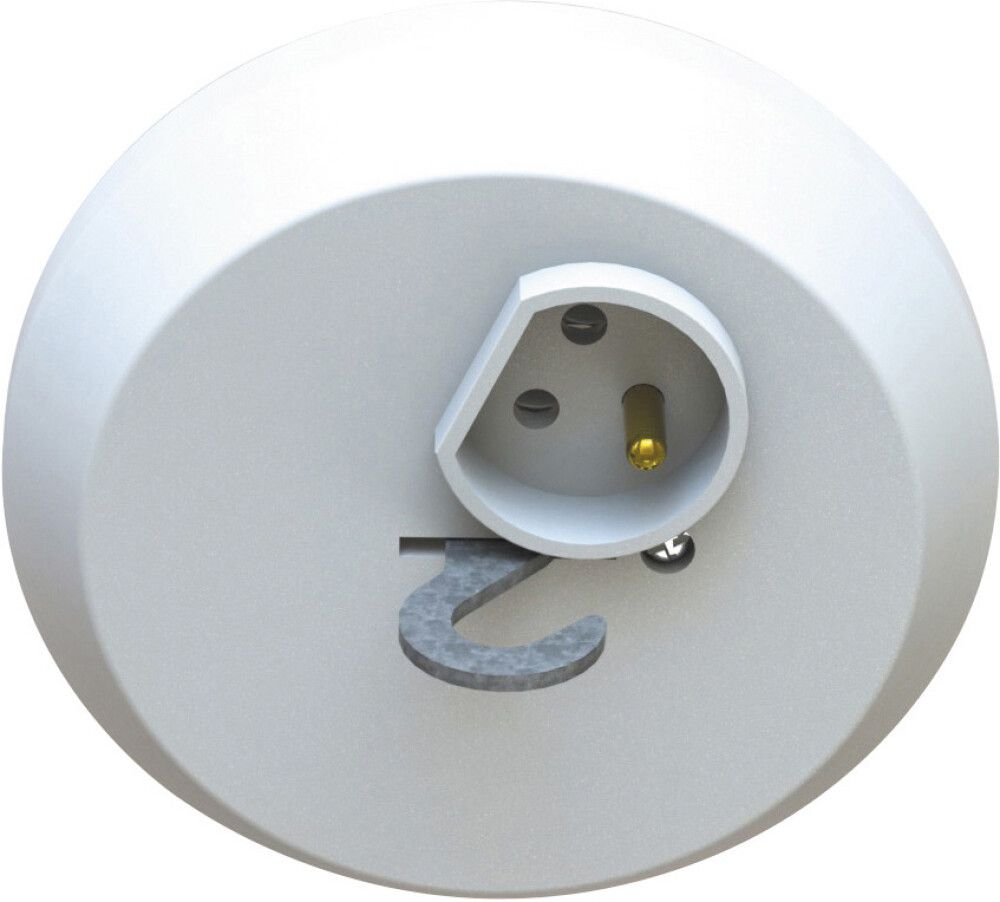 Valaisinpistorasia Etman 2-Napainen Maadoitettu