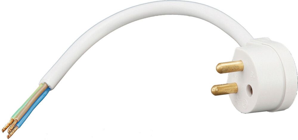 Valaisinpistotulppajohto Harju 15 cm Maadoitettu