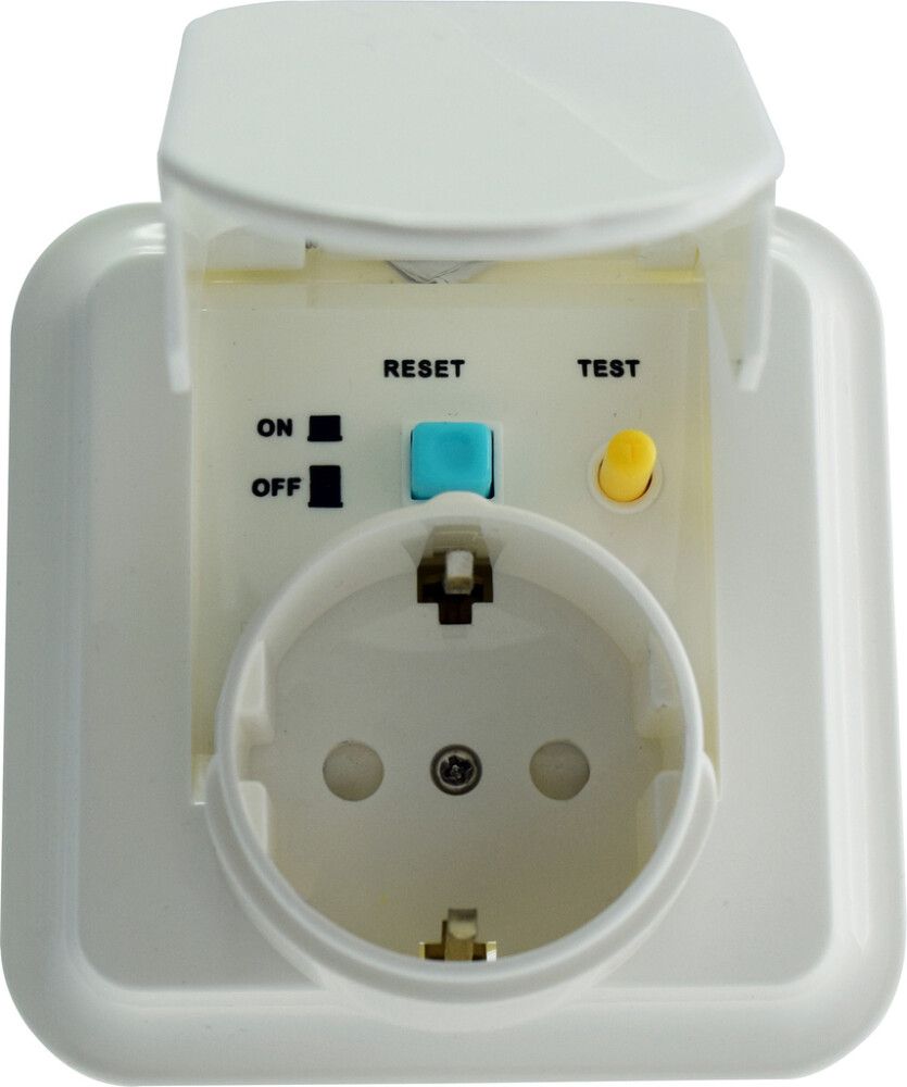 Vikavirtapistorasia Etman IP44 Uppoasennus