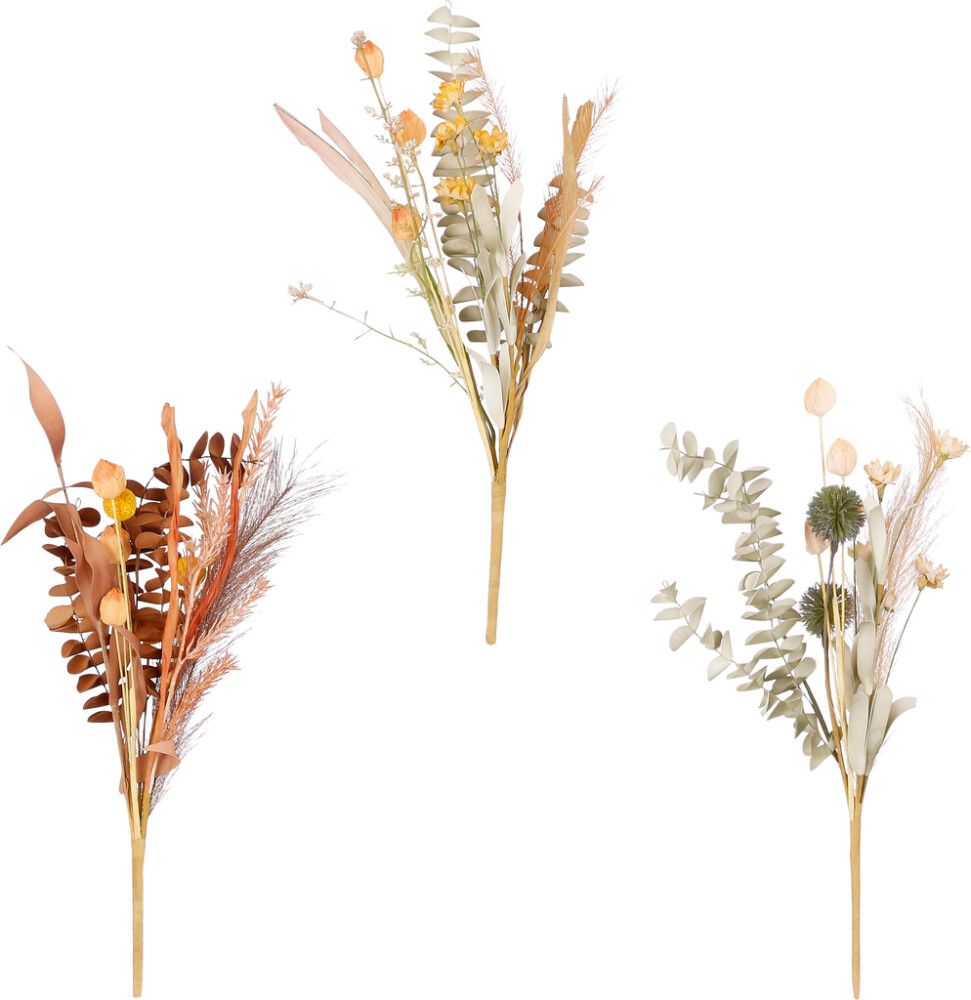 Silkkikasvi kukkakimppu 40 cm lajitelma