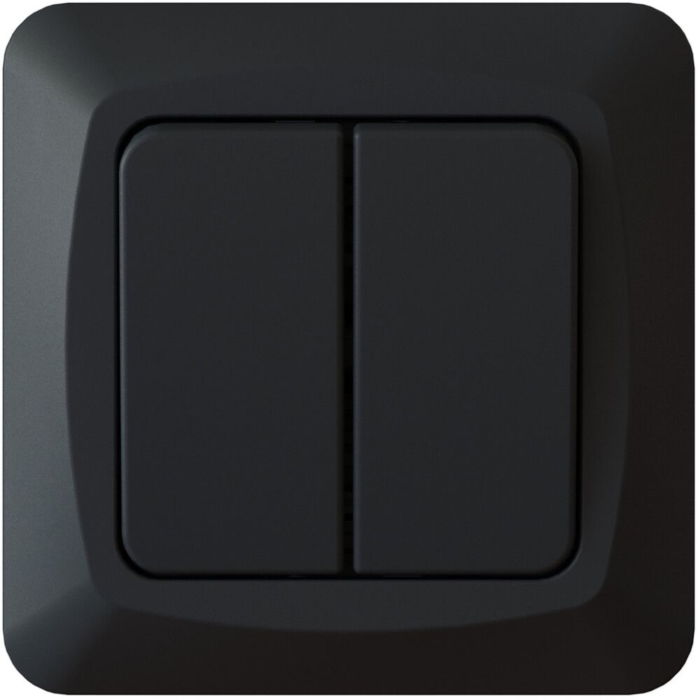 Kytkin 5 Harju IP20 Hiili Musta JL