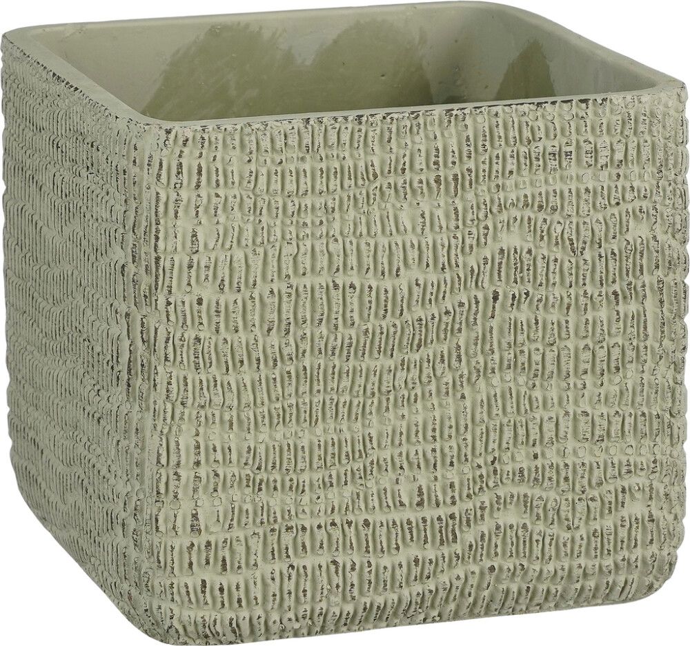 Suojaruukku Siri 14 x 14 x 12,5 cm vaaleanvihreä