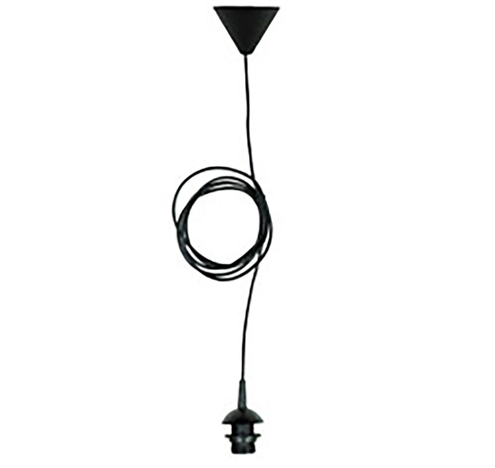 Valaisinripustussarja Harju E27 Musta 3,5 m