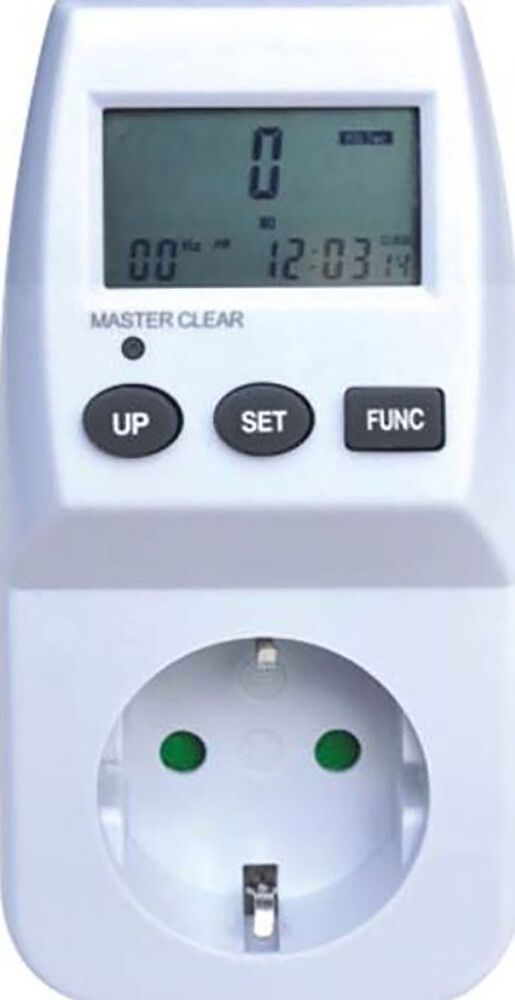 Energiankulutusmittari Harju 16 A valkoinen