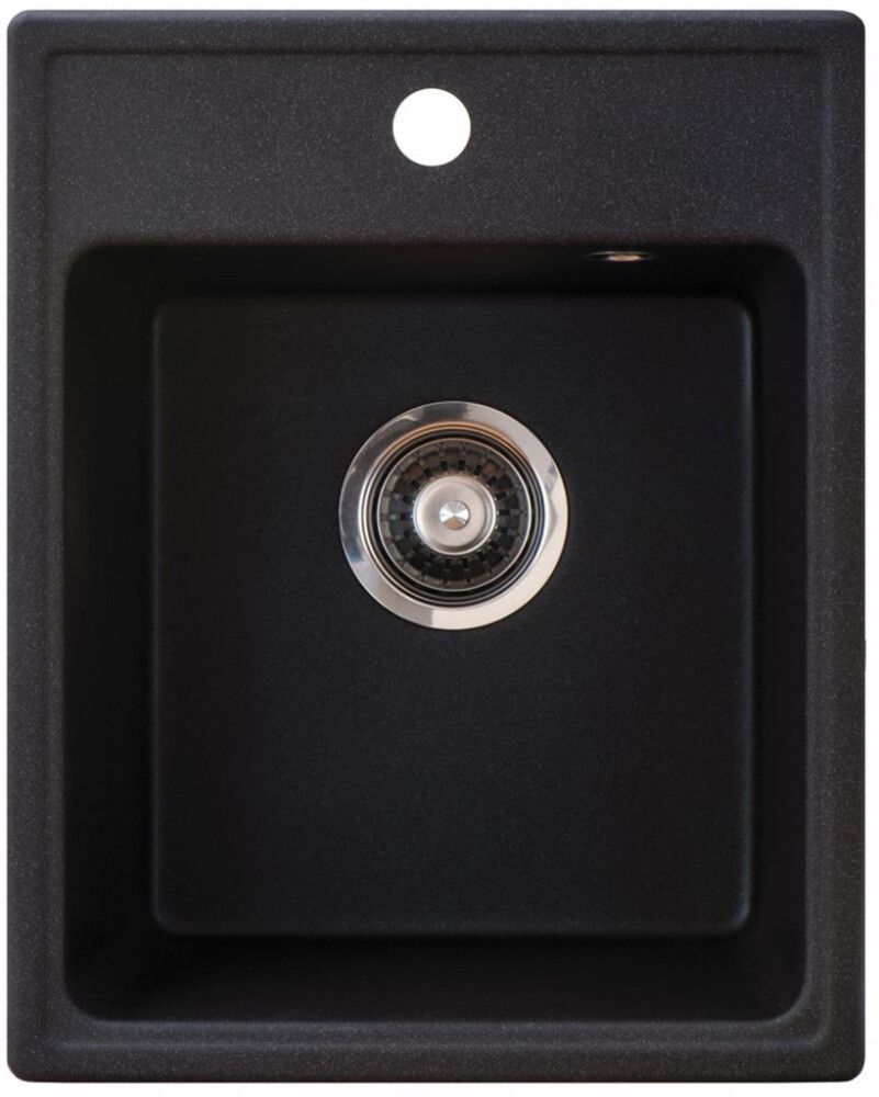 Keittiöallas Quadro musta 40 x 50 cm