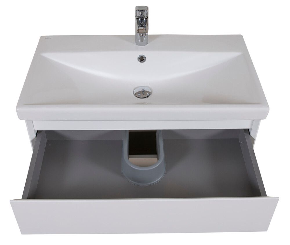 Allaskaappi Aqua Rodos Elite Mattavalkoinen 80 cm