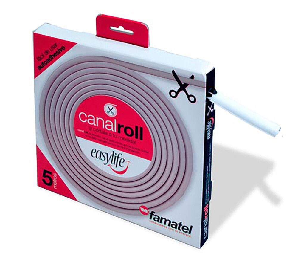 Asennuskanava Tarralla Harju Famatel 10 x 16 x 5000 mm