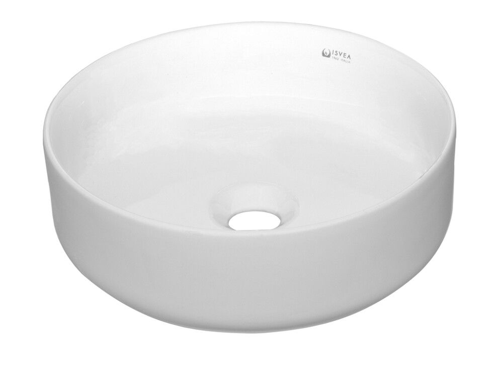 Malja-allas Infinity Pyöreä valkoinen Ø 36 cm