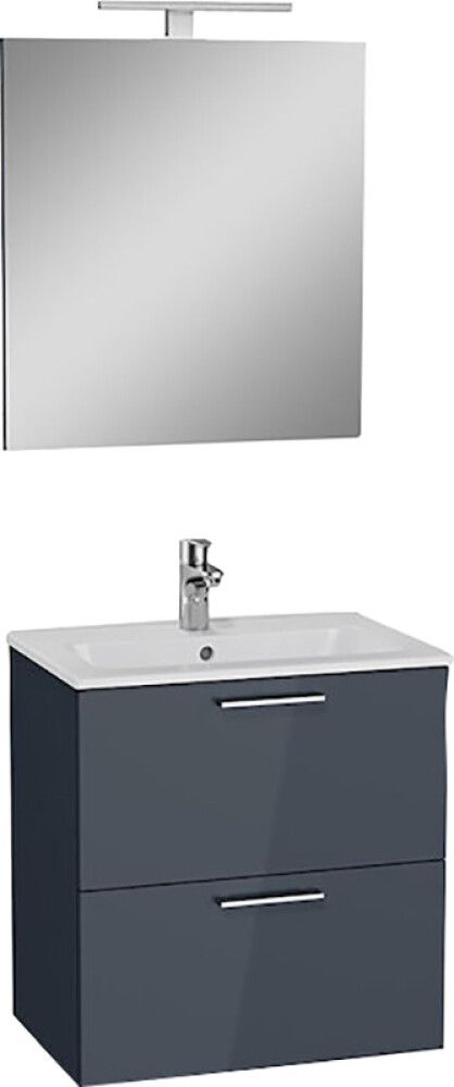 Kalustesetti Vitra 3in1 MIA Antrasiitti 60 cm