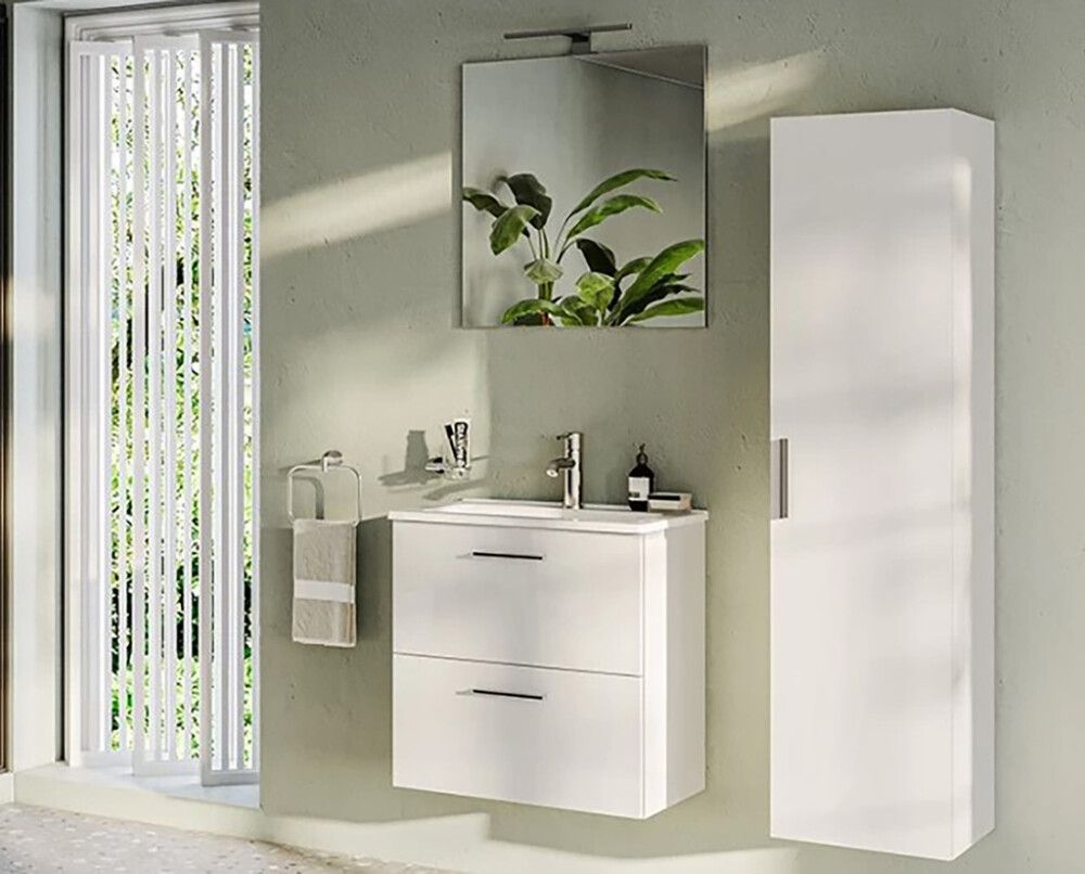 Korkeakaappi Vitra MIA Valkoinen 35 x 35 x 145 cm