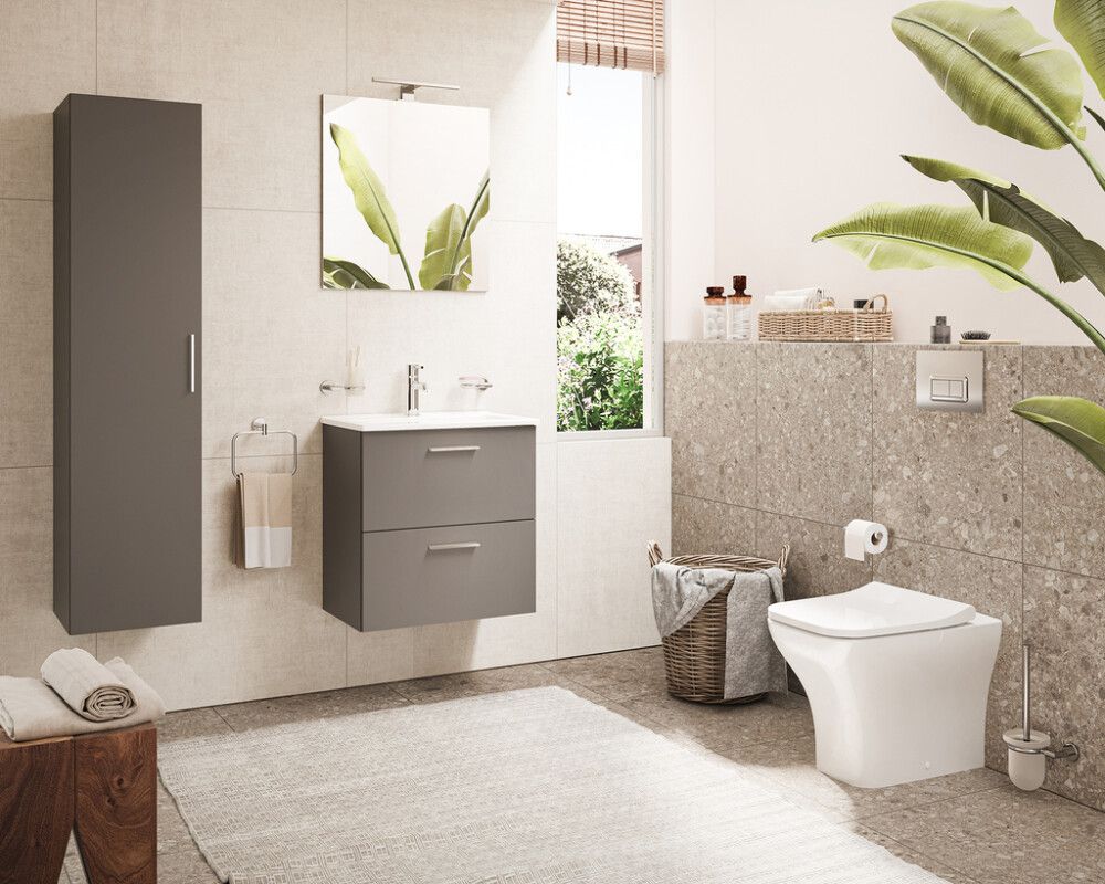 Korkeakaappi Vitra MIA Antrasiitti 35 x 35 x 145 cm