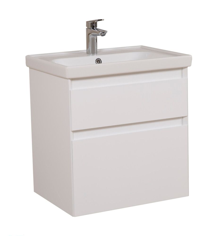 Allaskaappi Aqua Rodos Elite mattavalkoinen 60 cm