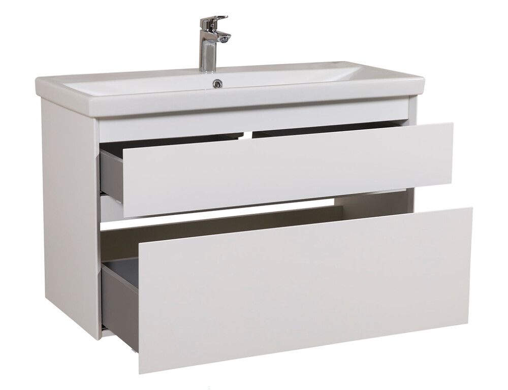 Allaskaappi Aqua Rodos Elite Mattavalkoinen 100 cm