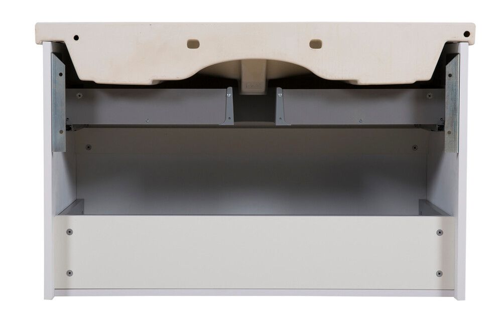 Allaskaappi Aqua Rodos Elite Mattavalkoinen 100 cm