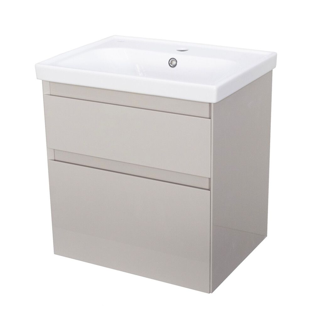 Allaskaappi Aqua Rodos Elite Mokka 60 cm