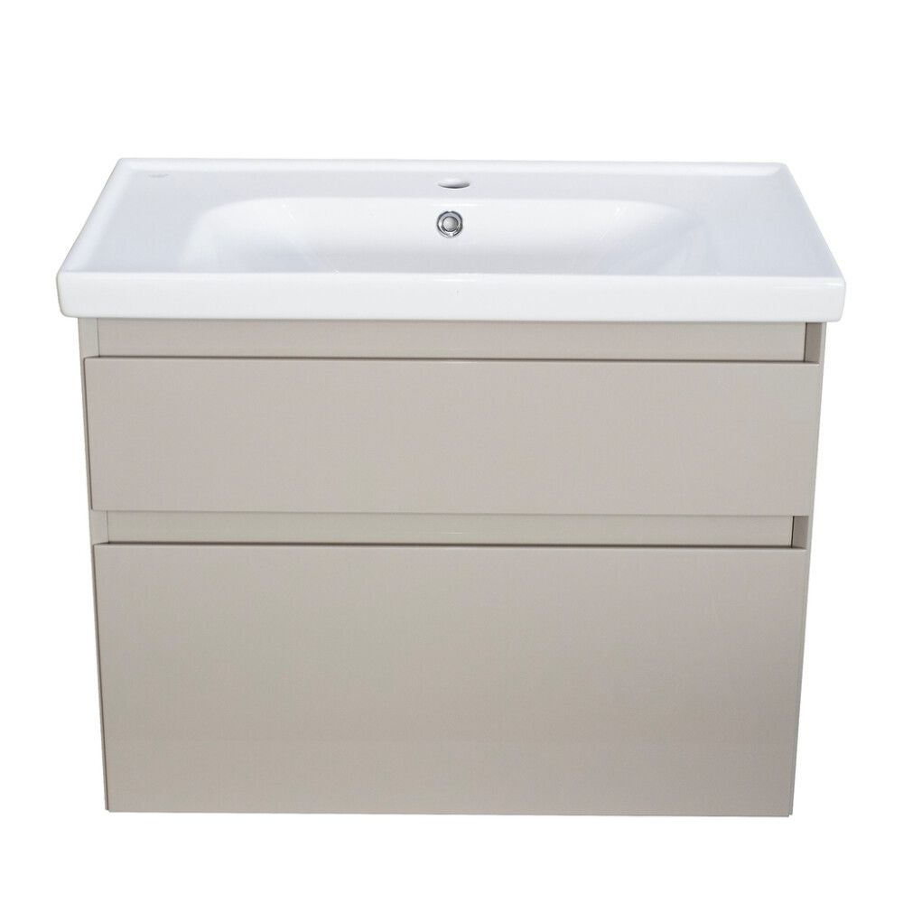 Allaskaappi Aqua Rodos Elite Mokka 80 cm