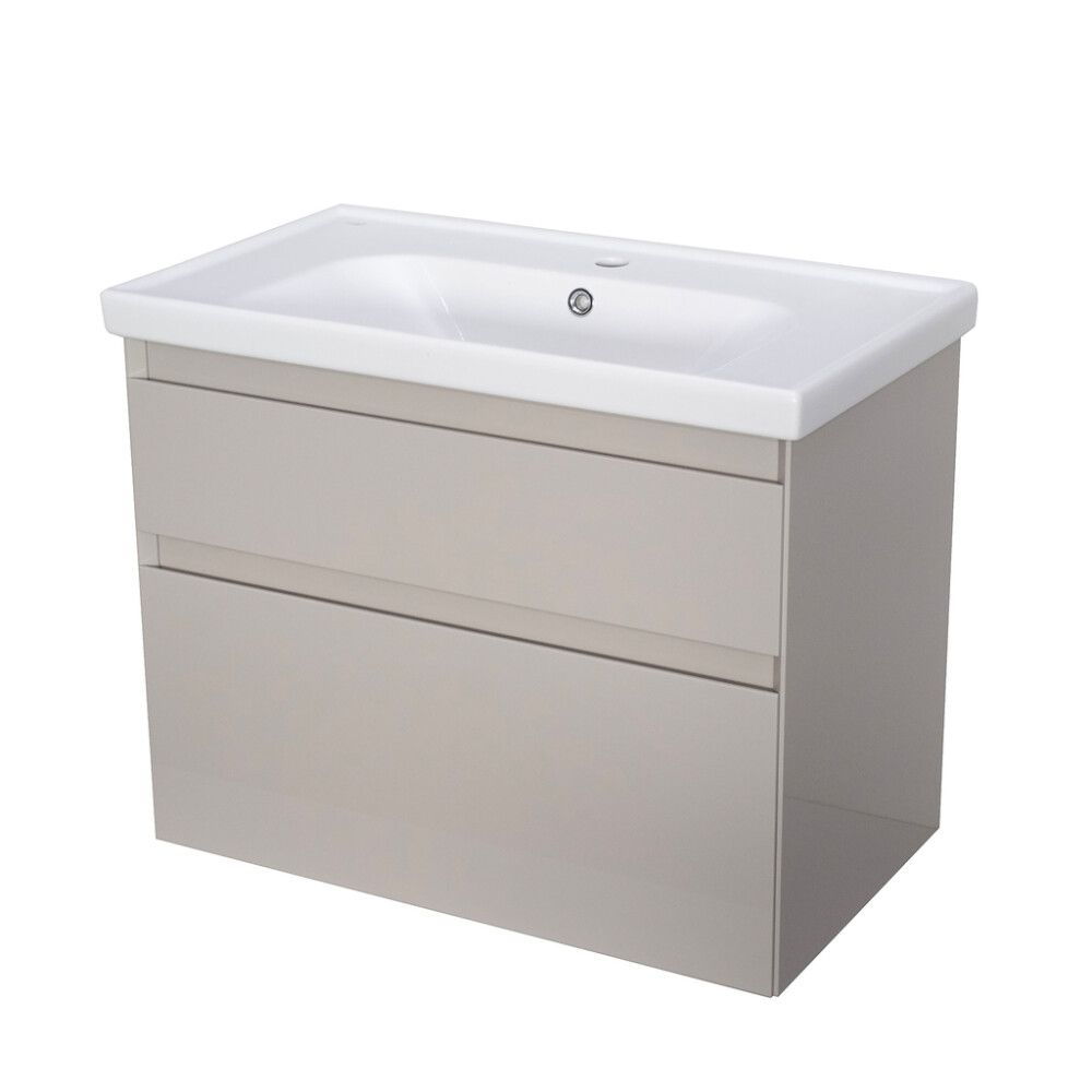 Allaskaappi Aqua Rodos Elite Mokka 80 cm