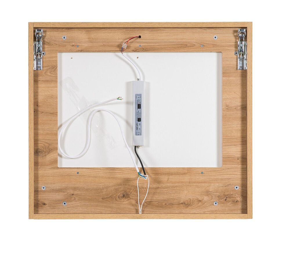 LED-peili Aquarodos Edda tammi 80 x 70 cm