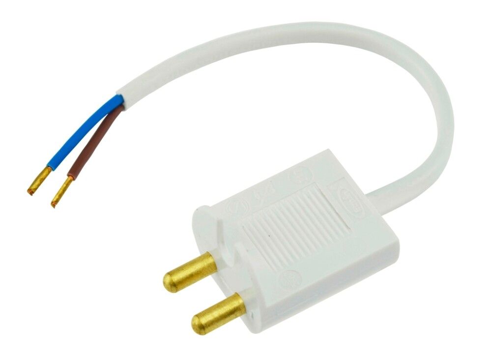 Valaisinpistotulppajohto Harju maadoittamaton 12 cm