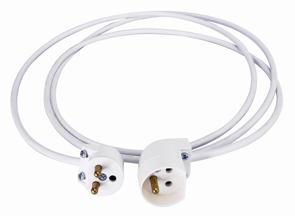 Valaisinjatkojohto Harju valkoinen 3 m