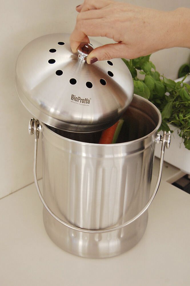 Biokeruuastia Bioproffa 5 l ruostumaton teräs
