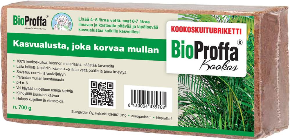 Kookoskuitubriketti Bioproffa 700 g