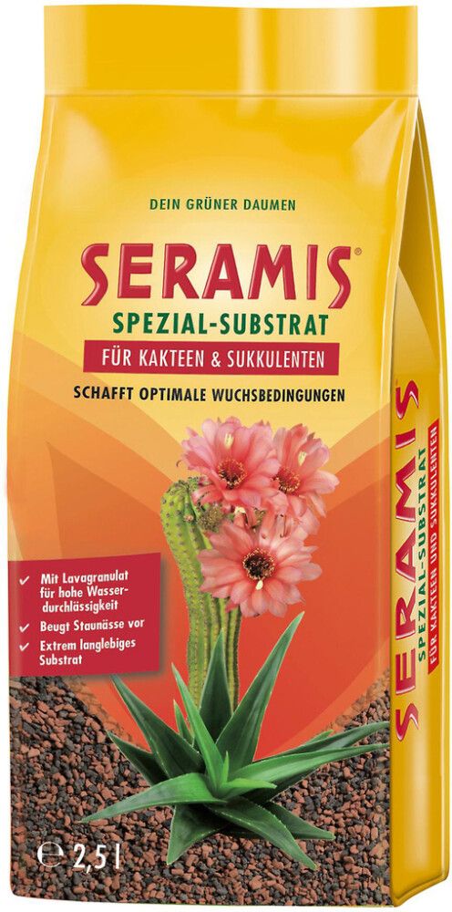 Savirouhe Seramis kaktuksille ja mehikasveille 2,5 l