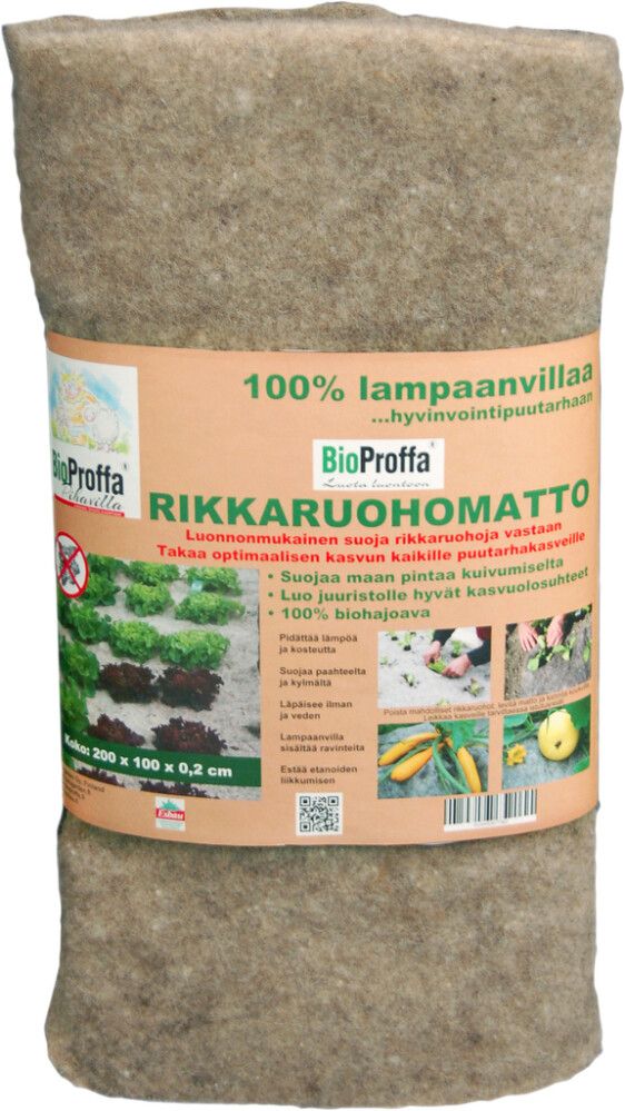 Rikkaruohomatto BioProffa 2x1 m