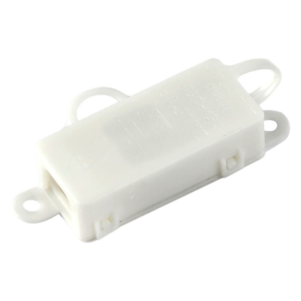 Kytkentärasia 2-osainen valkoinen IP20