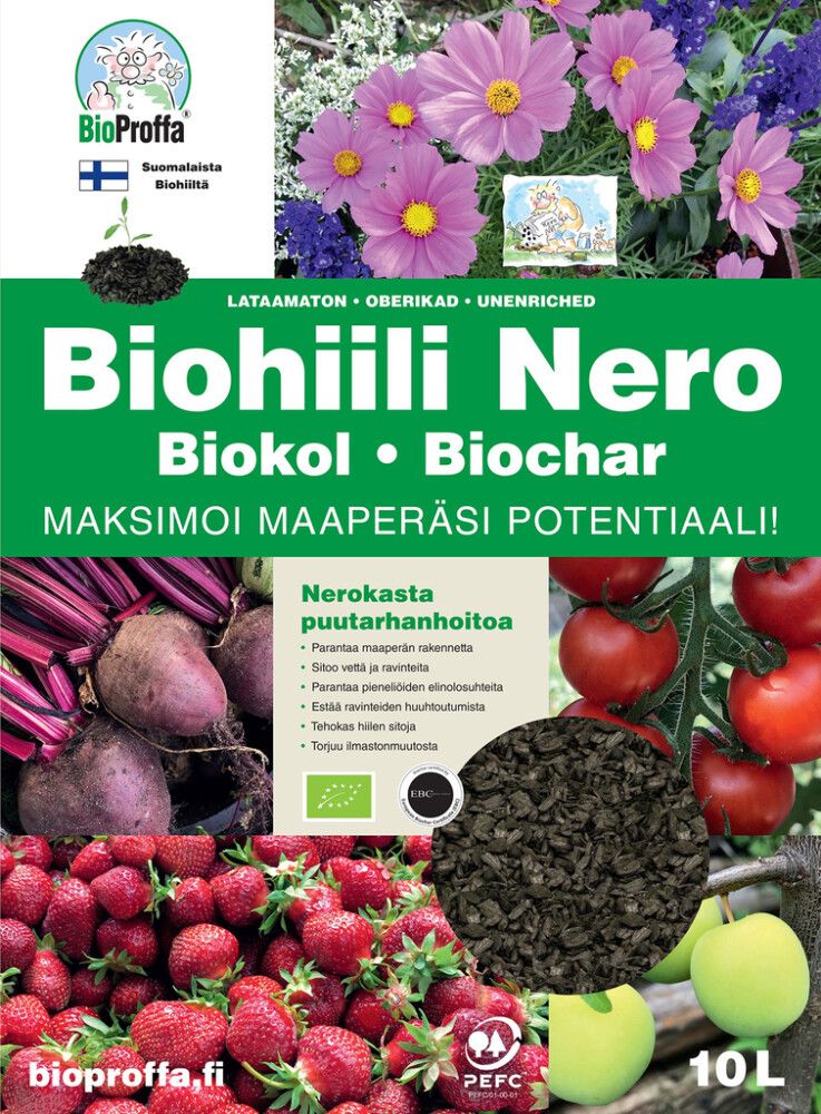 Biohiili Bioproffa Nero 10 l