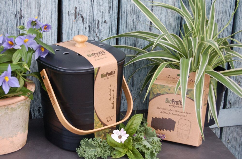 Biokeruuastia Bioproffa 3,8 l Appetito hiilenmusta