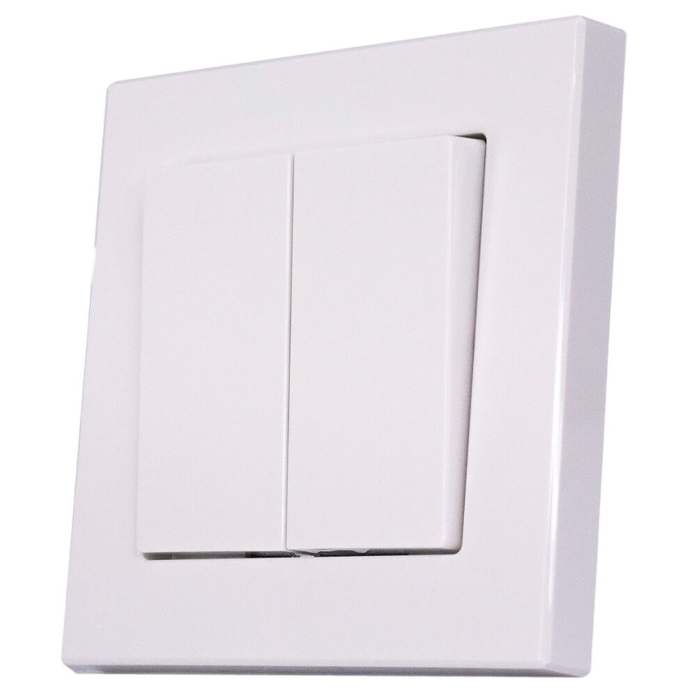 Kytkin Harju 5 kruunu valkoinen 82 x 85 mm IP21