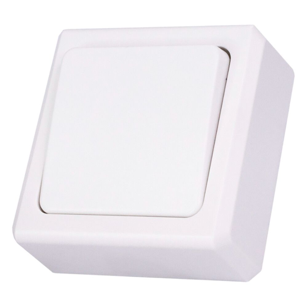 Kytkin Harju ⅙ valkoinen 76 x 86 mm IP21