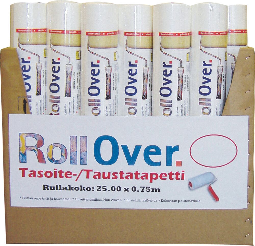 Tasoitetapetti RollOver 25 x 0,75 m