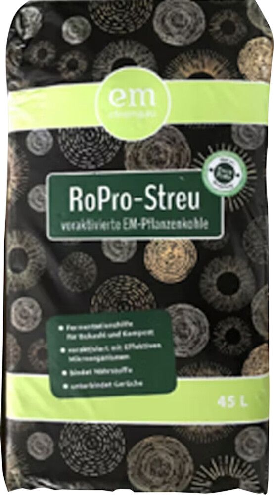 Biohiili EM-aktivoitu RoPro Streu 45 l
