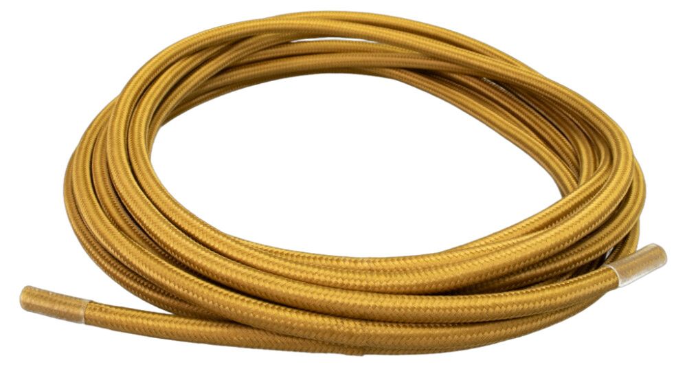 Kangaspäällysteinen asennuskaapeli Harju vaaleanruskea 5 m