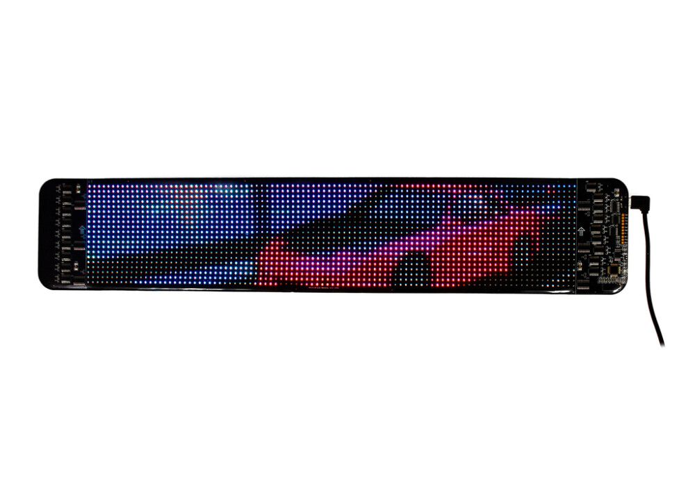 Taipuisa LED-näyttö Harju 51,8 x 10 cm