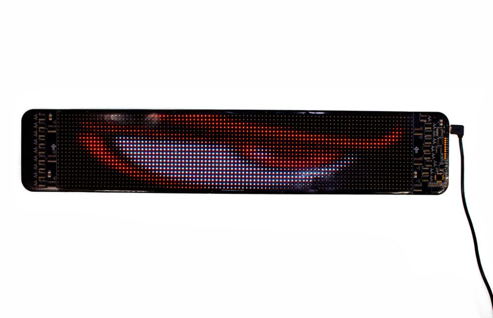 Taipuisa LED-näyttö Harju 51,8 x 10 cm