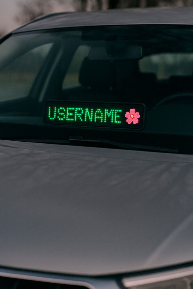 Taipuisa LED-näyttö Harju 51,8 x 10 cm