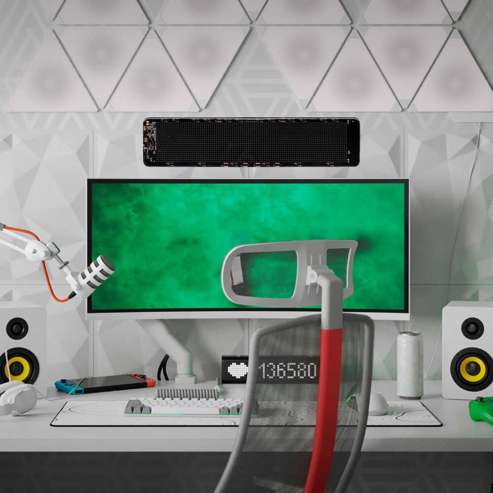 Taipuisa LED-näyttö Harju 51,8 x 10 cm