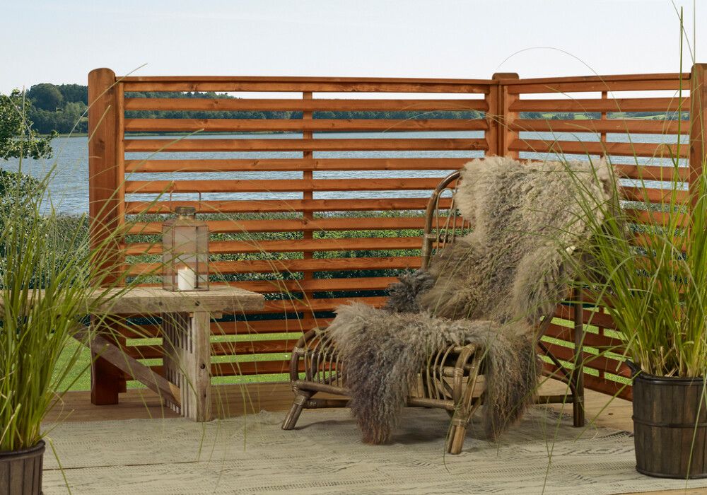 Aitaelementti Funkis ruskea 160 x 90 cm