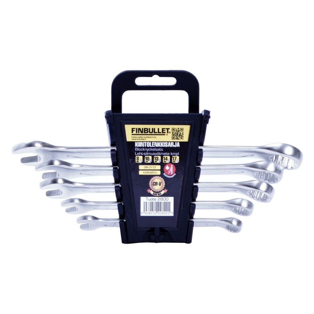 Kiintolenkkiavainsarja Finbullet 5-os.