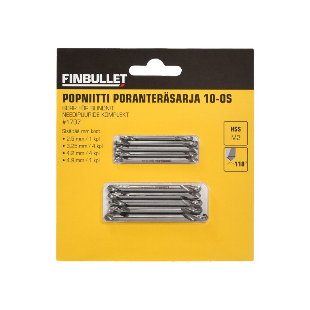 Popniitti poranteräsarja Finbullet 10-os.