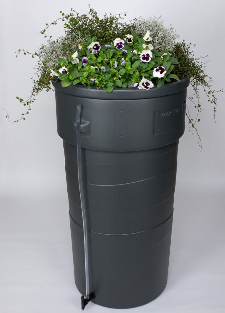 Sadevesiastia 230 l harmaa