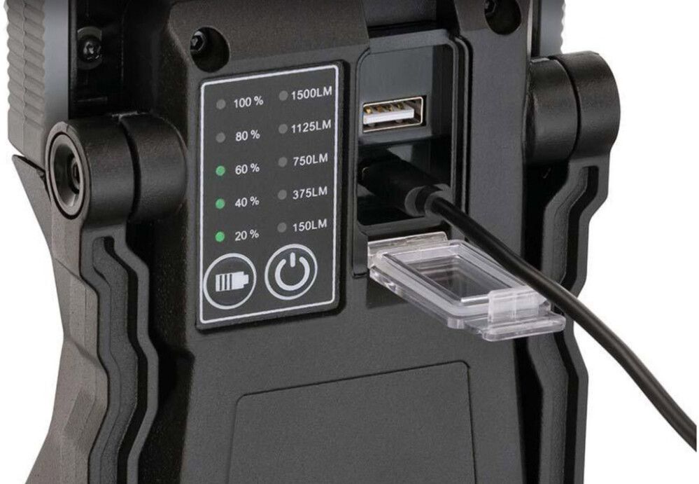 Ladattava LED-työvalaisin Brennenstuhl Rufus 15 W