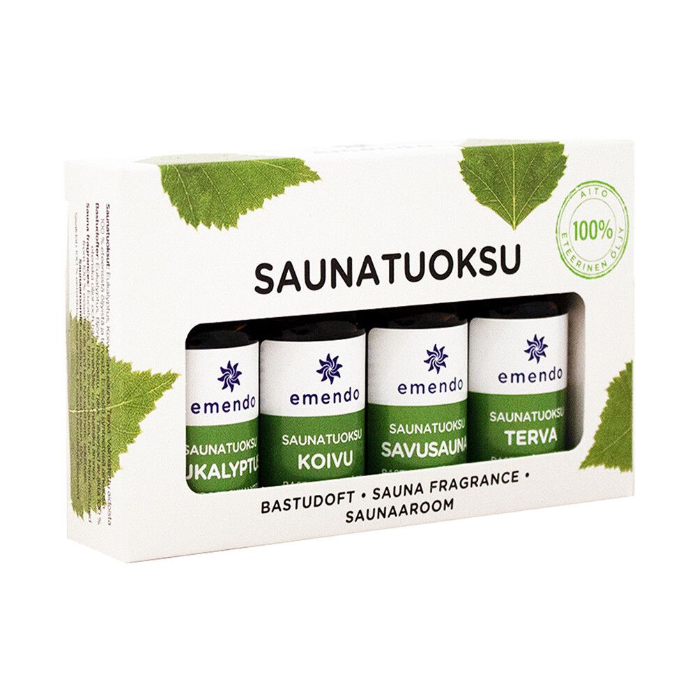 Saunatuoksut Emendo 4 x 10 ml